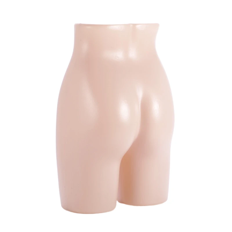 Manichino inferiore femminile in plastica colore bianco pelle intimo mutande Display modello anca pantaloncini Display puntelli