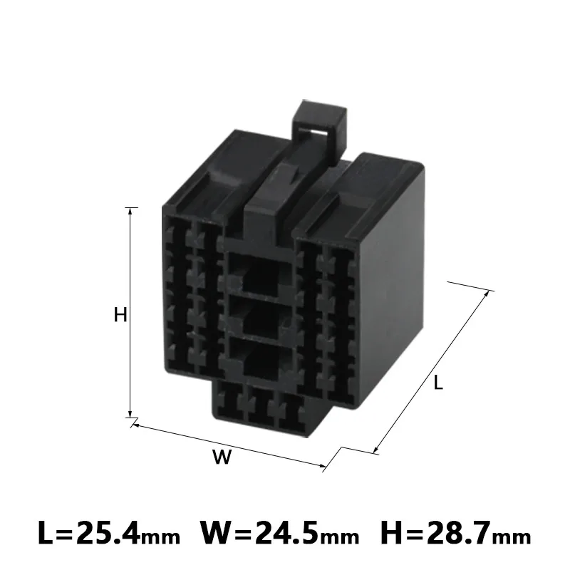 5/10sets MG610837 MG620838 Dj7221y-2.2/6.3-11/21 automobile wiring harness composite connector 22 hole