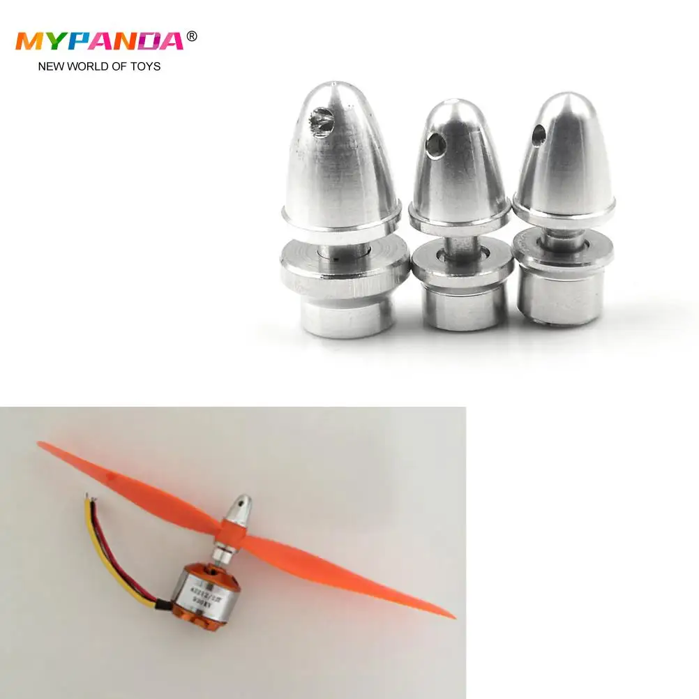 Motor Prop Parts RC Aluminium Bullet Propeller Shaft Adapter Holder Brushless 3 Sizes