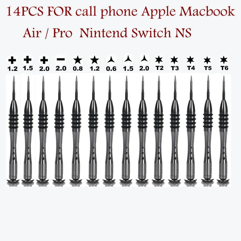 Professionale di Manutenzione Cacciavite Y0.6 Y1.5 Y2.0 Pentalobe 0.8 T2 Bit Cacciaviti Set P5 PER NS Apple Macbook Air