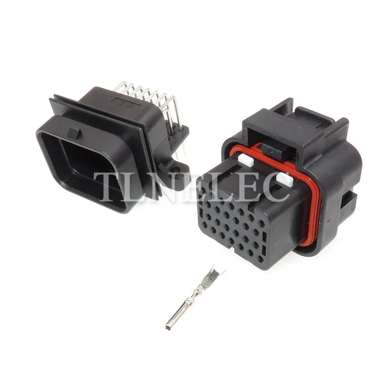 3-1437290-7 9-6437287-8 1 Mm 26 Pin Way Sealed Elektrische Vrouwelijke Mannelijke Pcb pin Connector Computer Ecu Plug