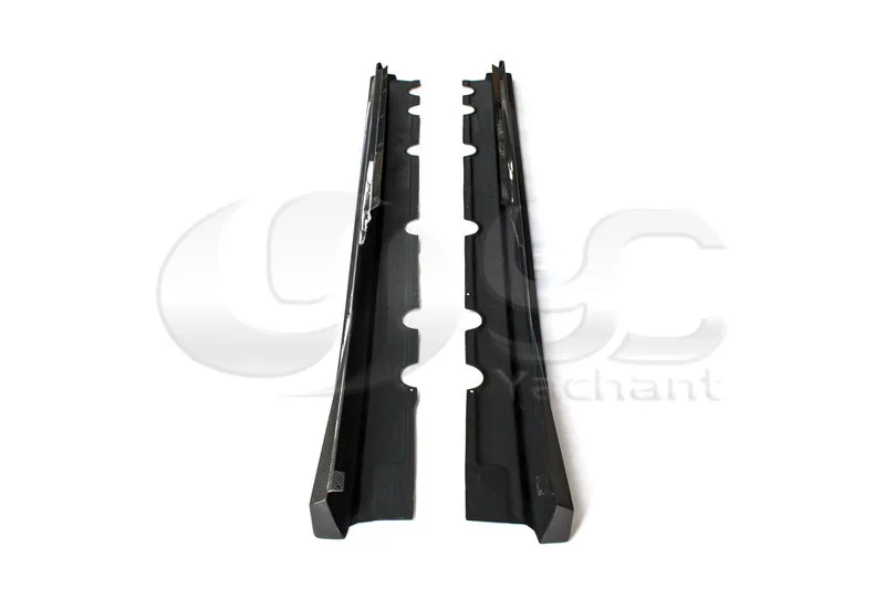 Car-Styling New Arrival Auto Accessories Carbon Fiber Side Skirts 2Pcs Fit For 2008-2012 Gallardo LP570-4 ST Style Side Skirt