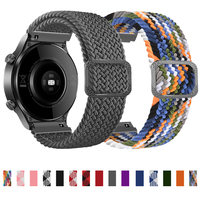 20/22mm Adjustable Nylon Wrist Strap for HUAWEI Watch 2 3 Pro Watchband for HUAWEI GT 2 46/42mm GT 2e Replacement Bracelet Band