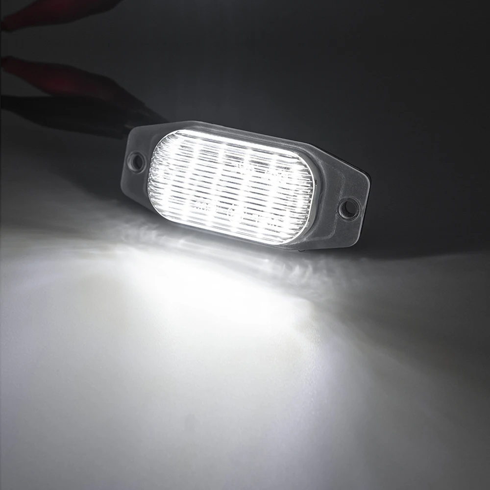 2Pcs LED License Plate Light Number Plate Lamp For Toyota Land Cruiser (FJ80) FJ Cruiser(XJ10,GSJ15) Celica For Lexus LX450