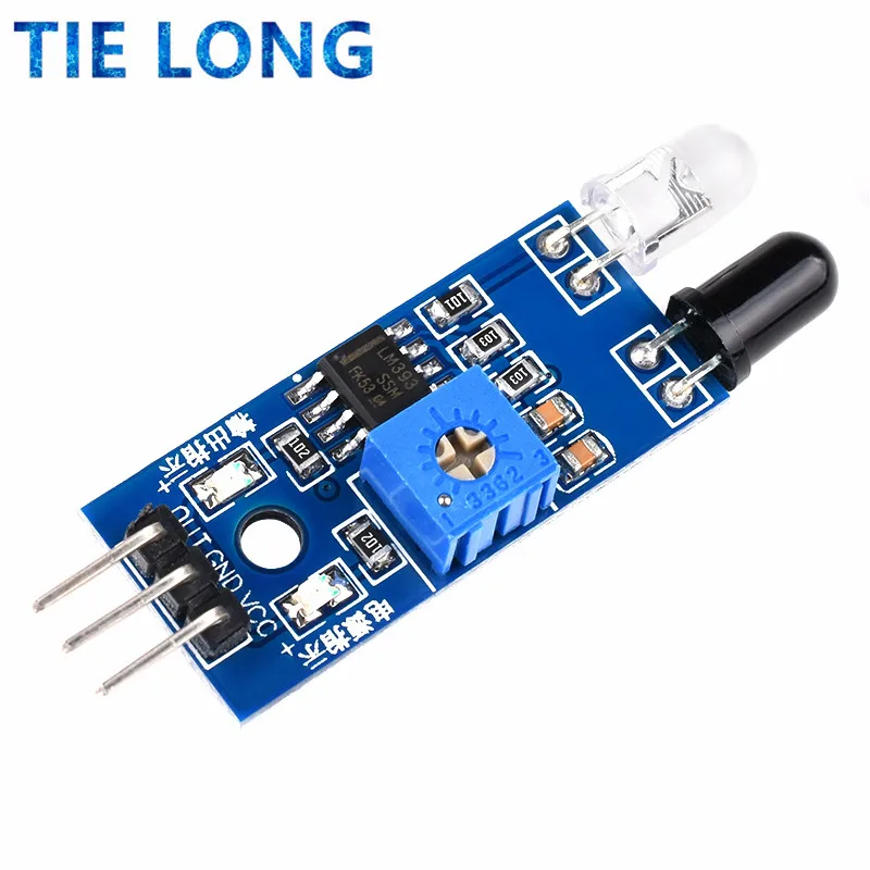 Smart Electronics New for Arduino Diy Smart Car Robot Reflective Photoelectric 3pin IR Infrared Obstacle Avoidance Sensor Module