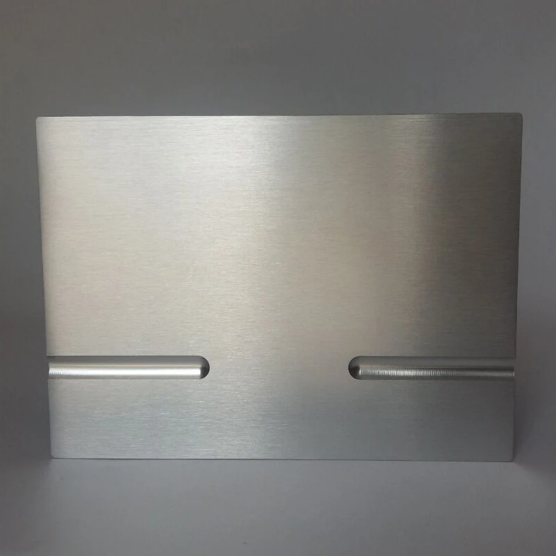 Chasis de amplificador de potencia de aluminio 518, caja de fuente de alimentación, carcasa de Audio, Panel en blanco, bricolaje con radiador, 246x180x259mm