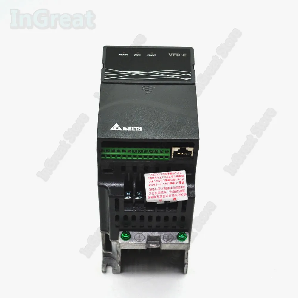 Delta 2.2kw 1PH 220V 3hp Built-in PLC Brake resistor EMI Filter VFD-E VFD022E21A AC Frequency converter Inverter Driver VFD