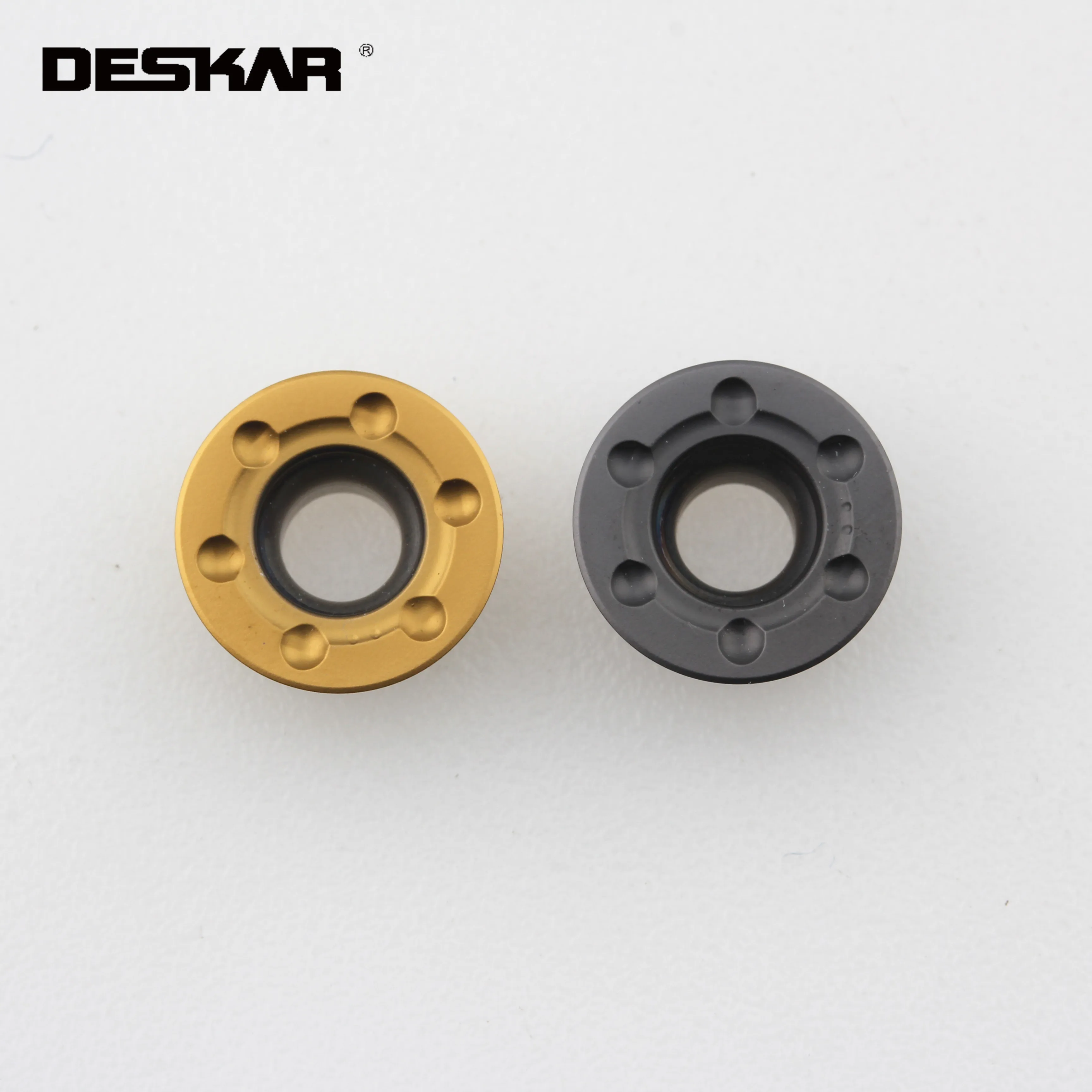 DESKAR RDMT1204MO-MQ LF6028 LF6018 CNC 원래 초경 삽입 밀링 선반 도구 선반 밀 커터 절단 블레이드