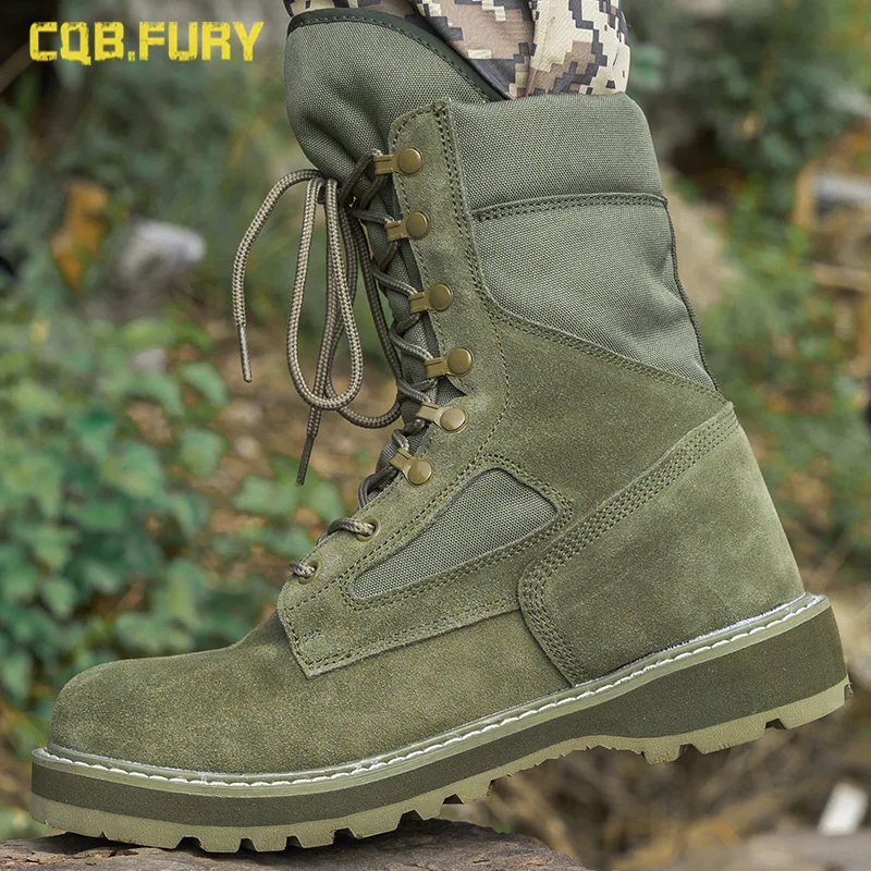 

2023 Spring high help special forces combat men's army fan tactical mountaineering land outdoor boots