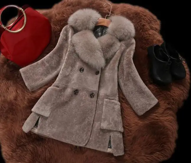 Women Winter Jackets Coats Thicken Warm Faux Fur Coat Outerwear Casual Shaggy Fake Fur Jacket Female Cozy Long Overcoats