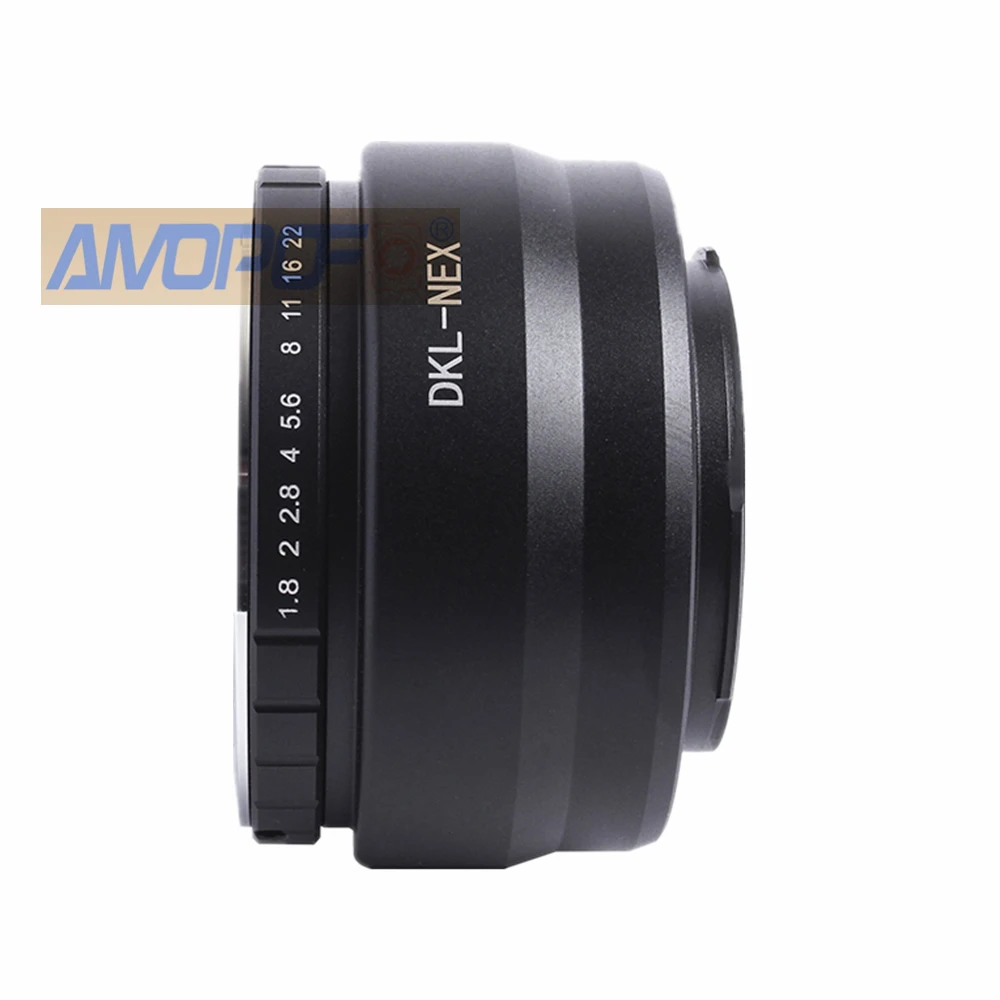 Adaptador dkl para nex, adaptador voigtlander retina dkl lente para sony visual 5t a7 a7rii a6000