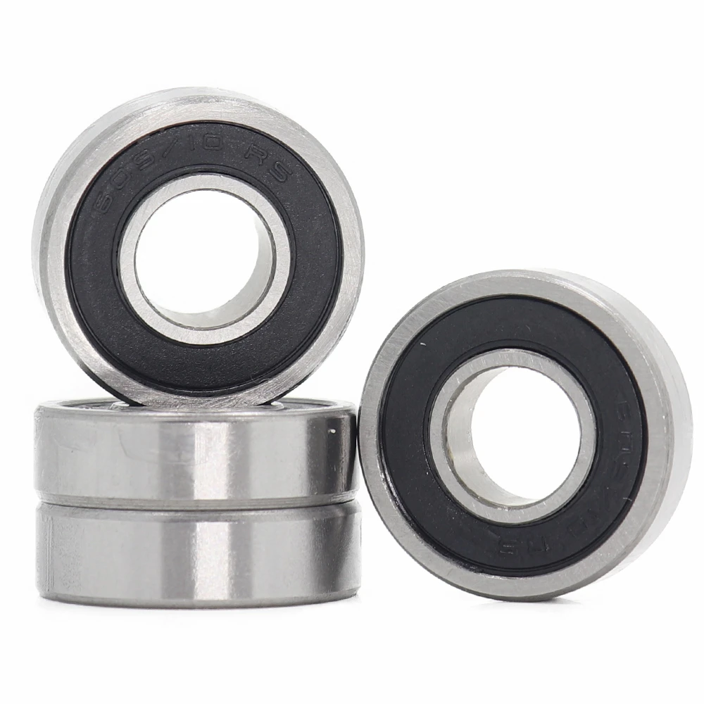 609/10 Bearing ( 4 PCS ) 10*24*7 mm Miniature 609-10 RS Ball Bearings 609/10 RS 2RS Bearing 609/10RS