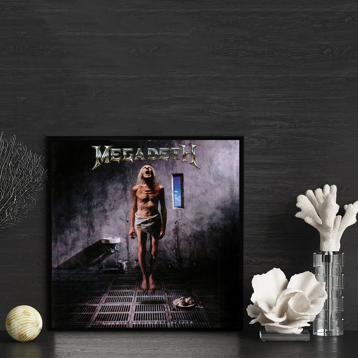 Megadeth Countdown To Extinction Music Album Poster Canvas Art Print Home Decoration Wall Painting (No Frame)