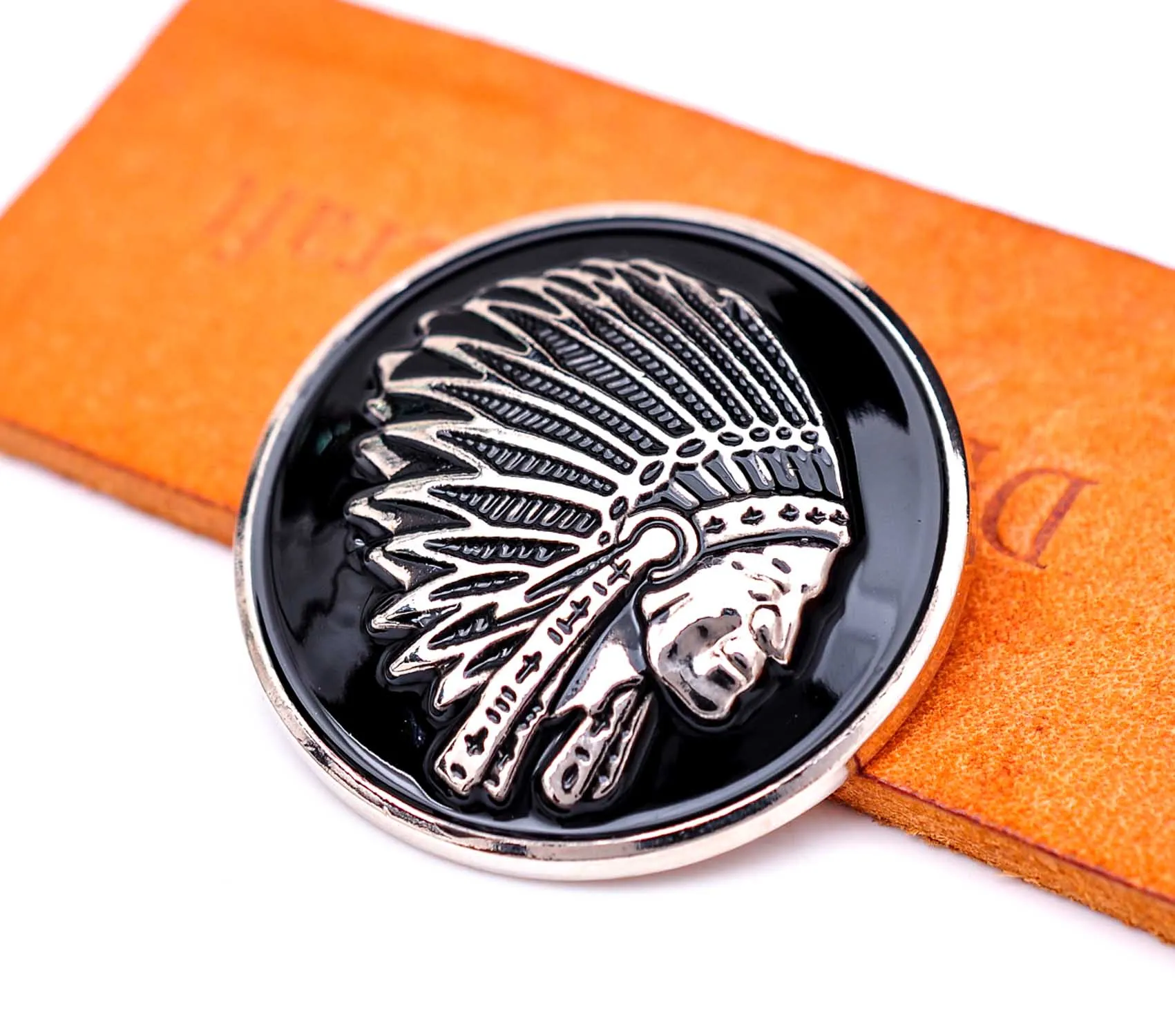 10X BLING SREBRNY CZARNY POŁUDNIOWO-WESTYNY INDYJSKA GŁOWA SKÓRZANA SIODEŁKO PAS CONCHOS ŚRUBOWANY