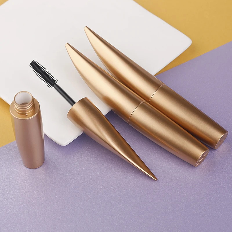 

15ml DIY Empty Refillable Matte Gold Mascara Tubes Liquid Eyelash Cream Vial Bottle Travel Portable Beauty Cosmetics Containers