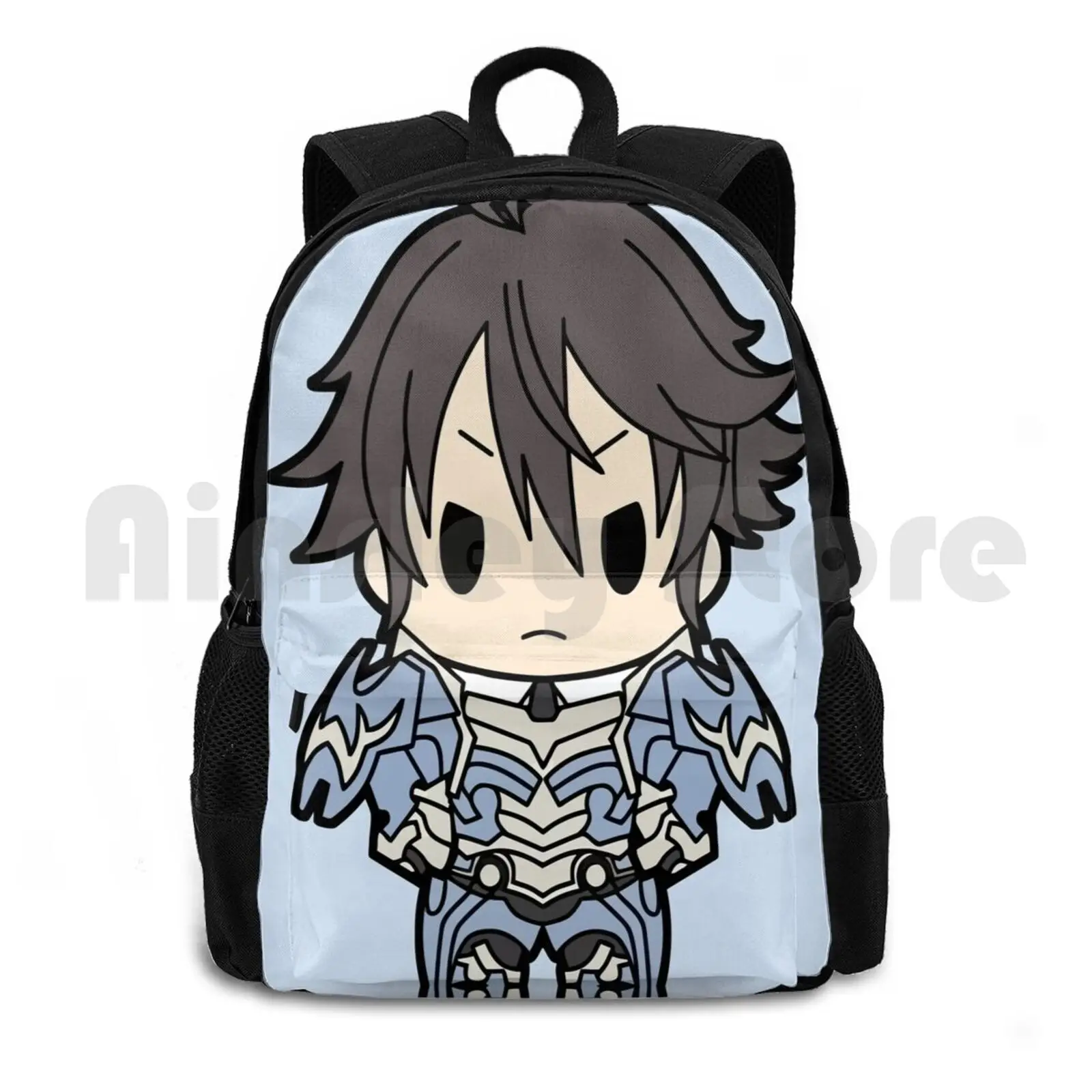 Frederick Chibi Outdoor Hiking Backpack Riding Climbing Sports Bag Frederick Fire Emblem Awakening Fire Emblem Awakening Video