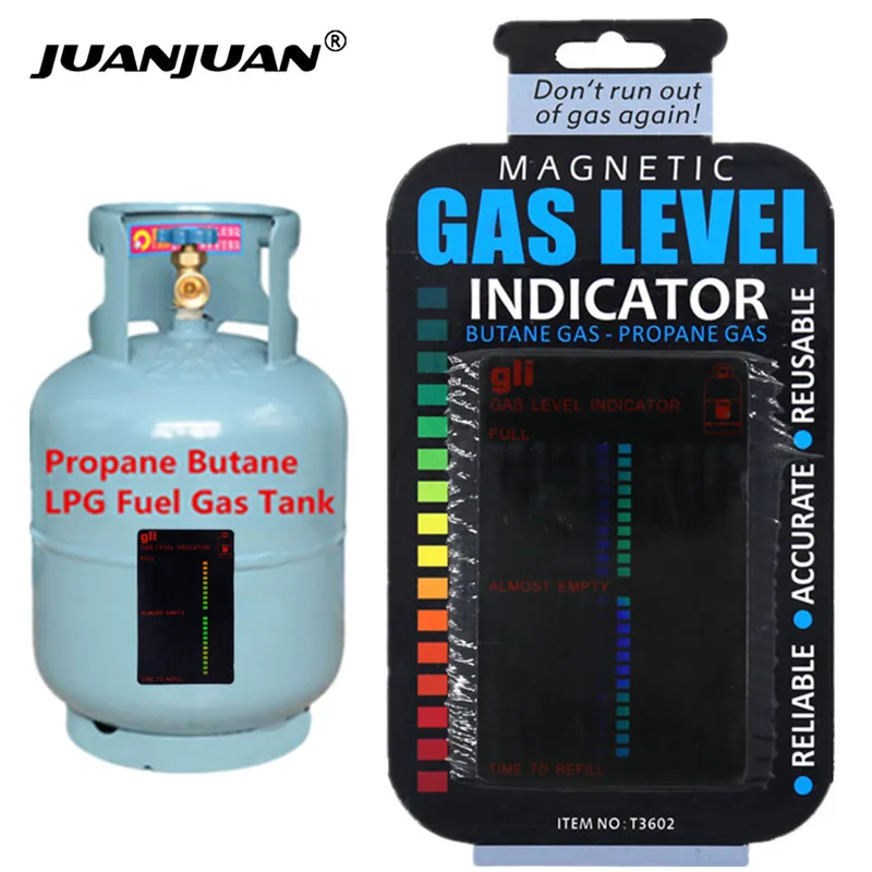 Indicatore di Gas livello propano butano gpl carburante misuratore di misurazione magnetico scheda di prova della pressione del Gas bottiglia Stick