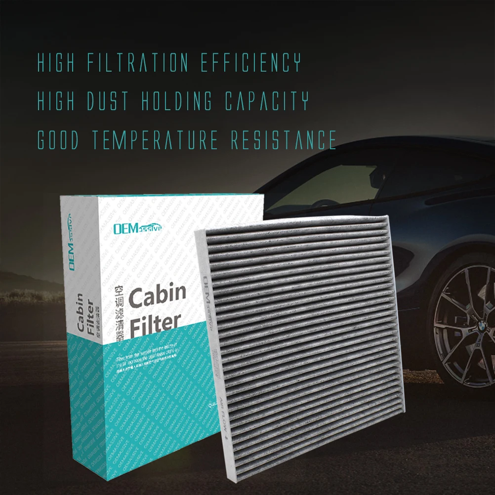 Car Pollen Cabin Air Conditioning Filter Includes Activated Carbon B7277-JN20A 27277-JA00A For Nissan Altima Murano Teana Quest