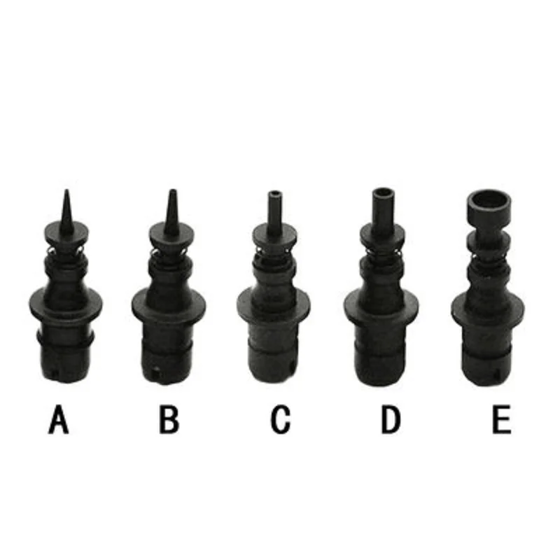 SMT SMD 예비 부품 WIRAE 픽 앤 플레이스 기계, 노즐 유형 A B C D E 고품질 MPS1010/MX100/MX200/MX400 노즐