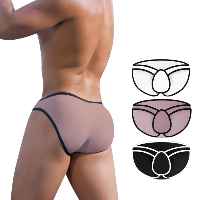 ADANNU Men\'s Panties Jockstrap Men Underwear Gay Thong Man Briefs Underpants Slip Sexy Cotton Pouch Cuecas Thongs Homme G String