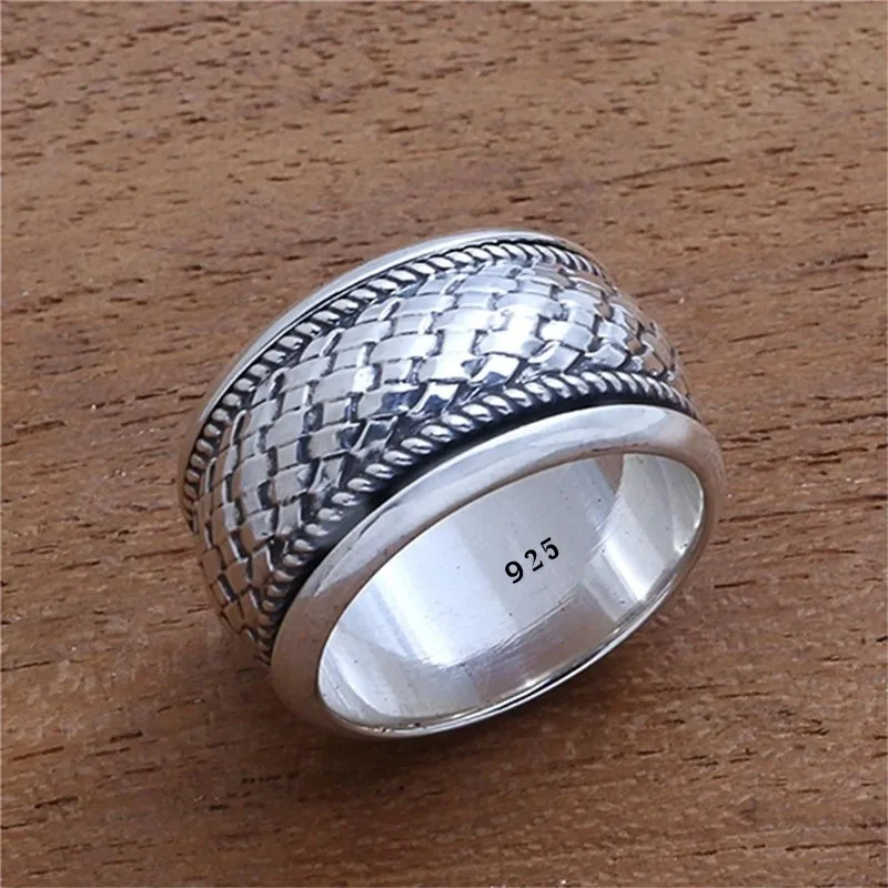 925 silver ladies dandelion ring printing casual party birthday ring