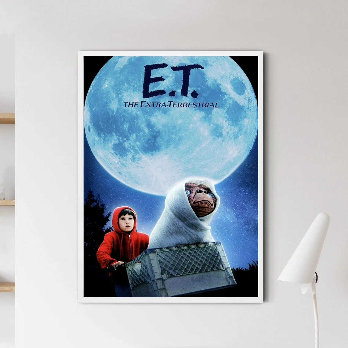 E.T. the Extra-Terrestrial Movie Poster Home Decoration Wall Painting (No Frame)