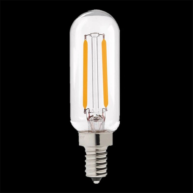 

Edison Bulb E14 LED Light T25 4W 8W 12W Cooker Hood Filament Lamp Extractor Fan Bulb Warm White/White Lighting 220V