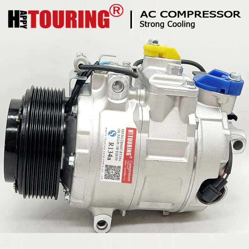 7SBU17C AC compressor For BMW F20 F30 F32 F07 F10 F06 F01 6 Cylinder Petrol 64529154070 64529217868 64529399060