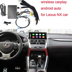 Carplay Wireless for Lexus NX NX300 NX200 2014-2020 Android Auto Airplay AutoLink Car Play interface