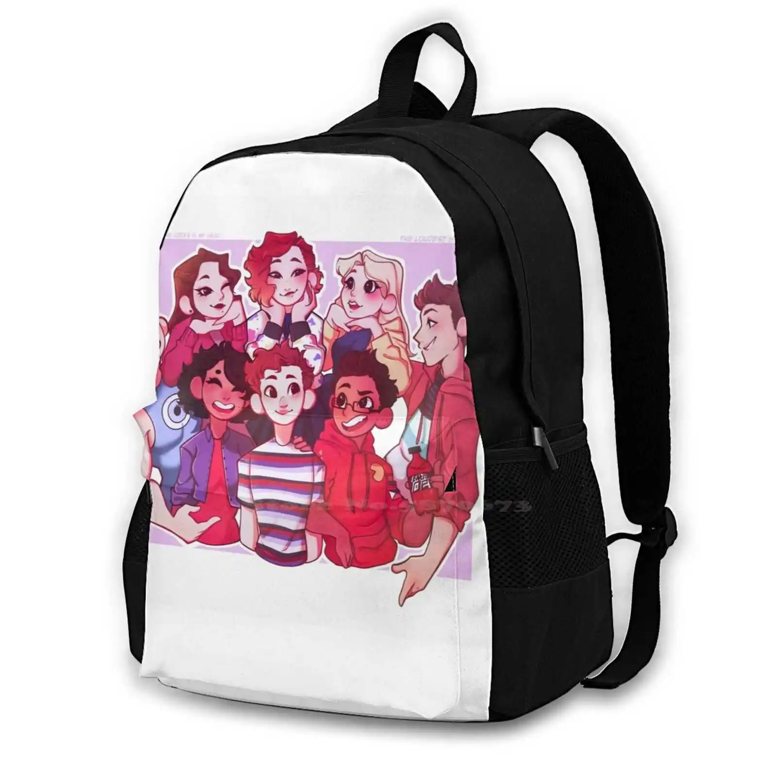 

Be More Chill School Bag Big Capacity Backpack Laptop Michael Nell Boyf Riends Be More Chill