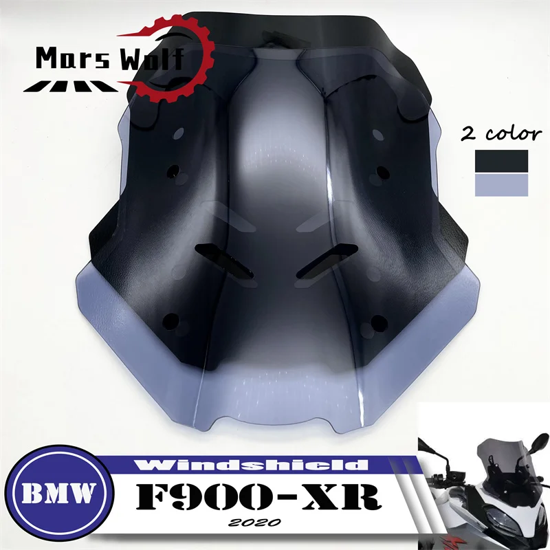 Motorcycle New Sport Touring Windshield WindScreen Visor Viser Deflector Double Bubble For BMW F900XR F900 XR 2020 2021 F-900XR