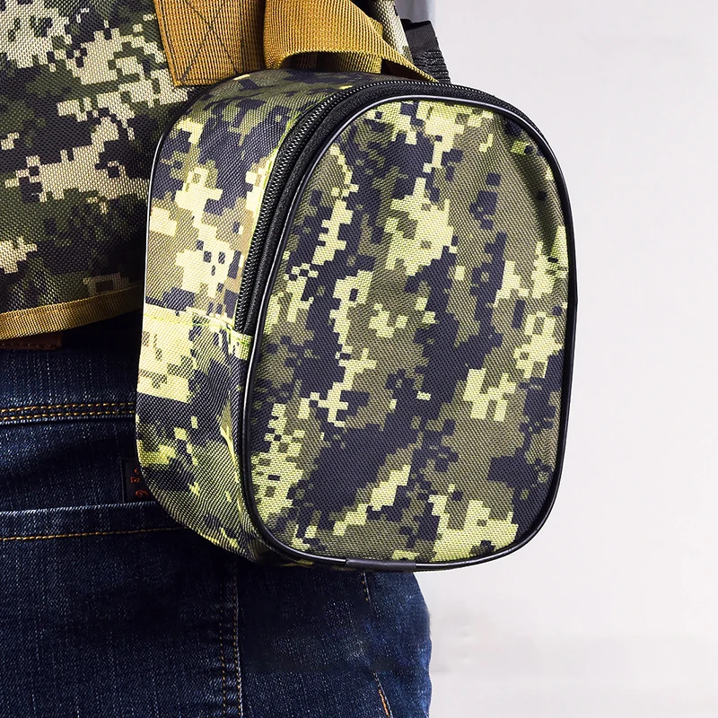 Fishing Reel Bag Accessories Camouflage Small Package Oxford Cloth Portable Lure Soft Case
