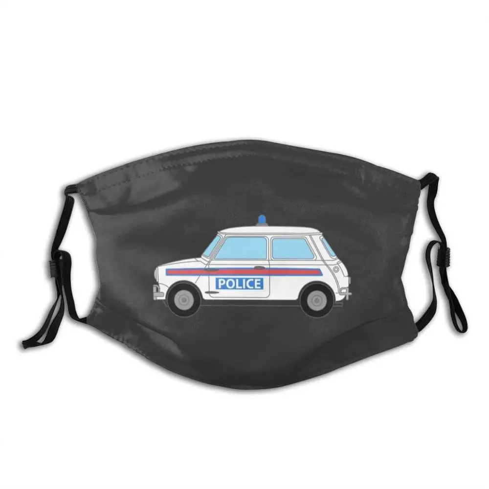 

Morris Mini Cooper Police Car Funny Print Reusable Pm2.5 Filter Face Mask Morris Mini Mini Cooper Morris Cooper Austin Car City