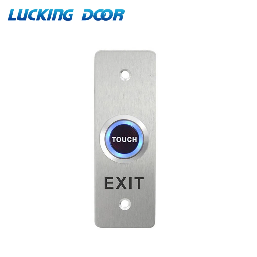 

Zinc alloy exit touch Button Push Switch Door Sensor Opener Release for Magnetic Lock Access Control Electric Lock