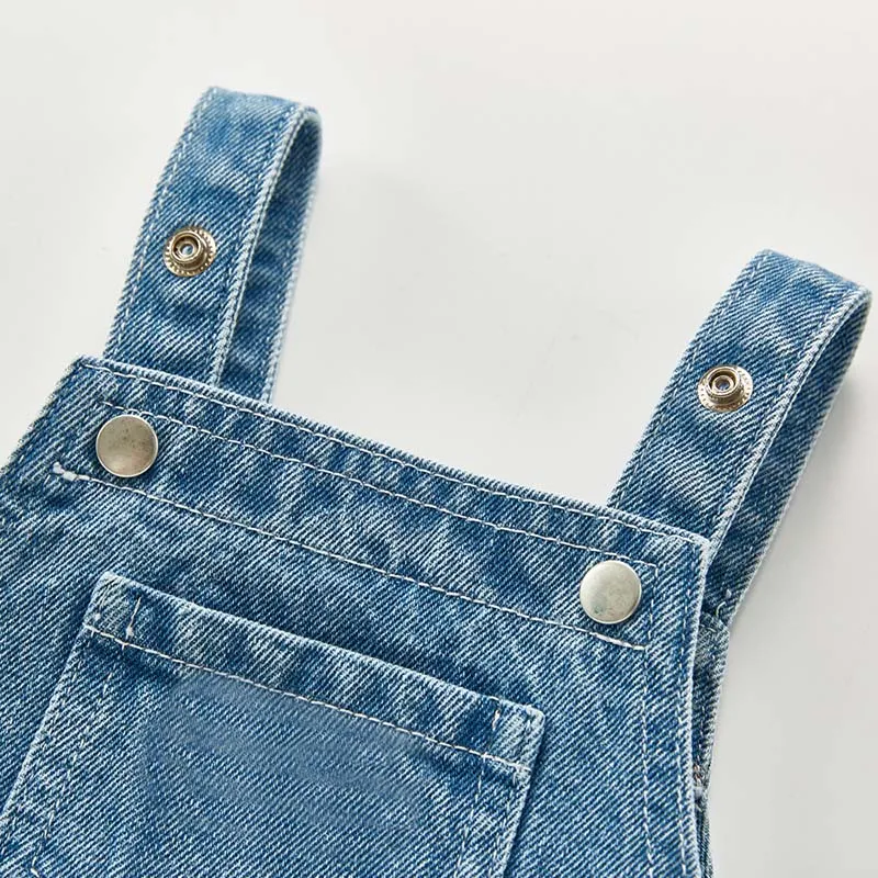 Baby Jongens Meisjes Kleding Mouwloze Baby Denim Bodysuits Kids Jumpsuit Nieuwe Herfst Baby Denim Overalls