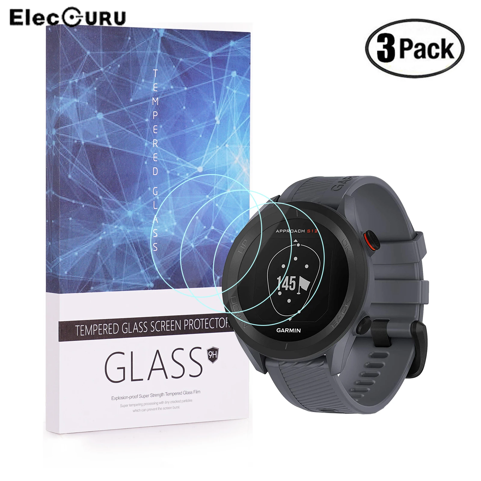 3 шт./упаковка, защитное закаленное стекло для смарт-часов