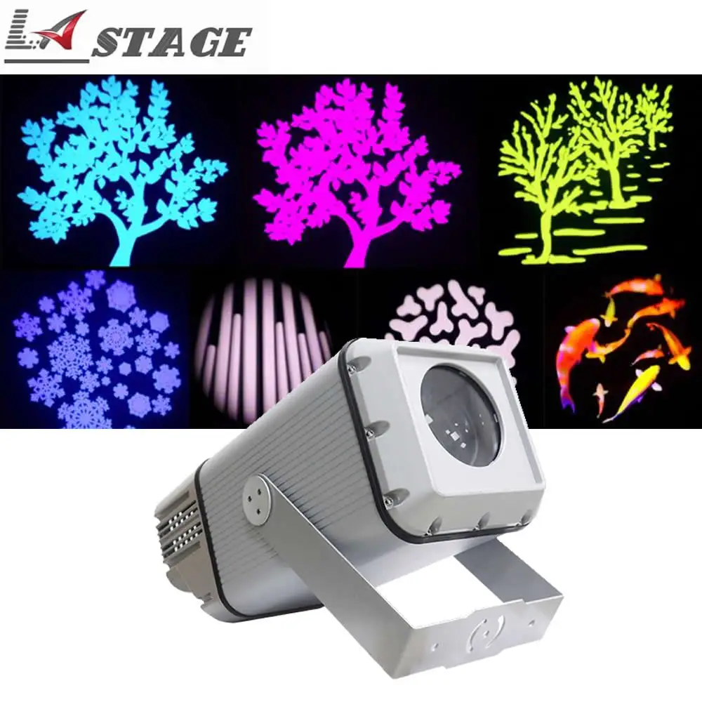 

Waterproof 600w 9 Color Led Gobo Rinbow Effect Projector Colorful Gobo Light Logo Projection Light