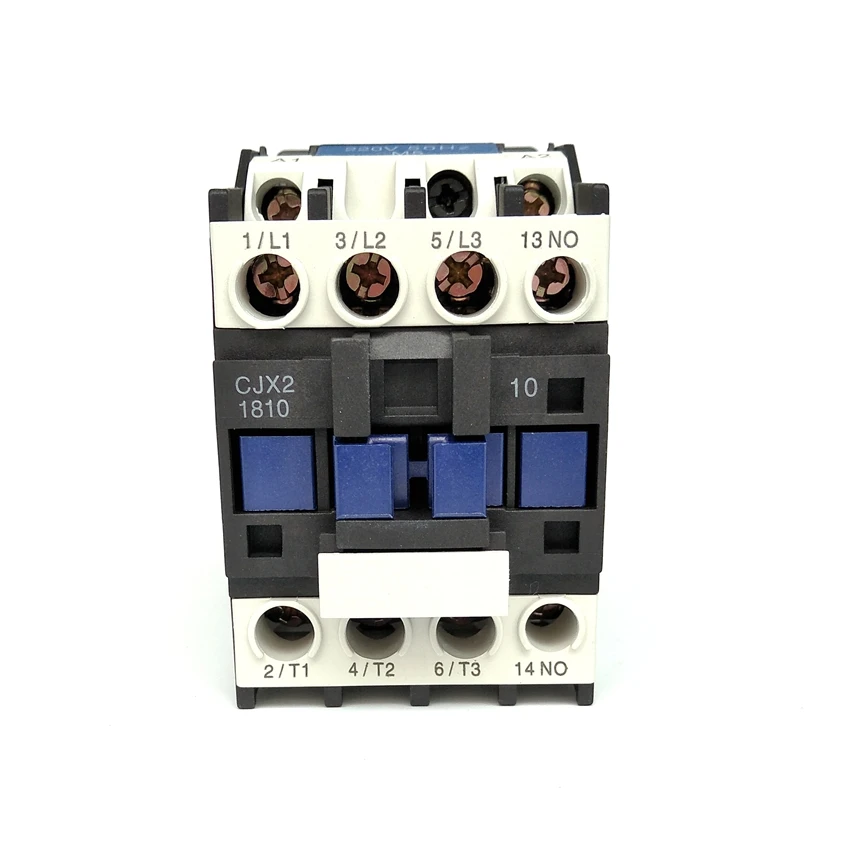 CHINT AC contactor CJX2-18  18A  coil voltage AC220V 380V 110V 36V 24V 48V  CJX2-1801  1NC CJX2-1810 1NO