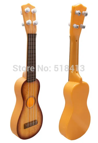 Children 4 String Guitars Simulation Childhood Educational Toys Baby Toy Mini Musician Instruments Can Play Guitar Plastic 2021