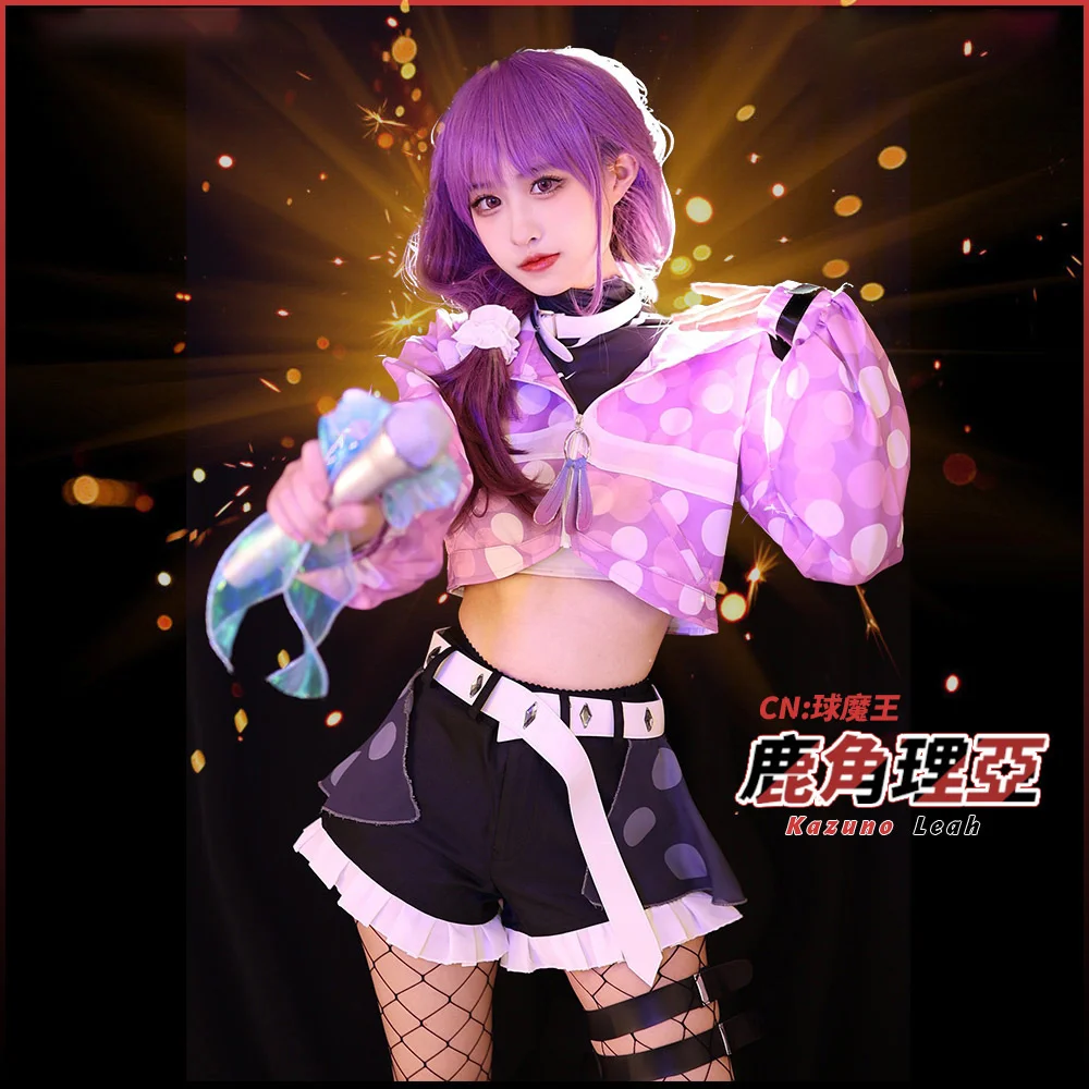 

Anime Love Live! Sunshine Saint Snow Kazuno Leah Cosplay Costumes Women Fancy Suit Halloween Carnival Uniforms Custom Made