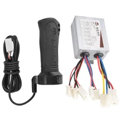 24V 36V 48V 500W Electric Scooter ebike Controller 24 36 48 Volt 500 Watts YK31C YIYUN Brush Motor Controller Throttle Set