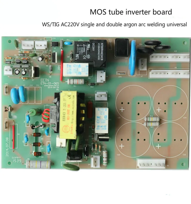 Máquina de soldadura Universal, tablero de potencia de soldadura de arco de argón, placa de alta frecuencia TIG WS 200 250, placa inferior MOS