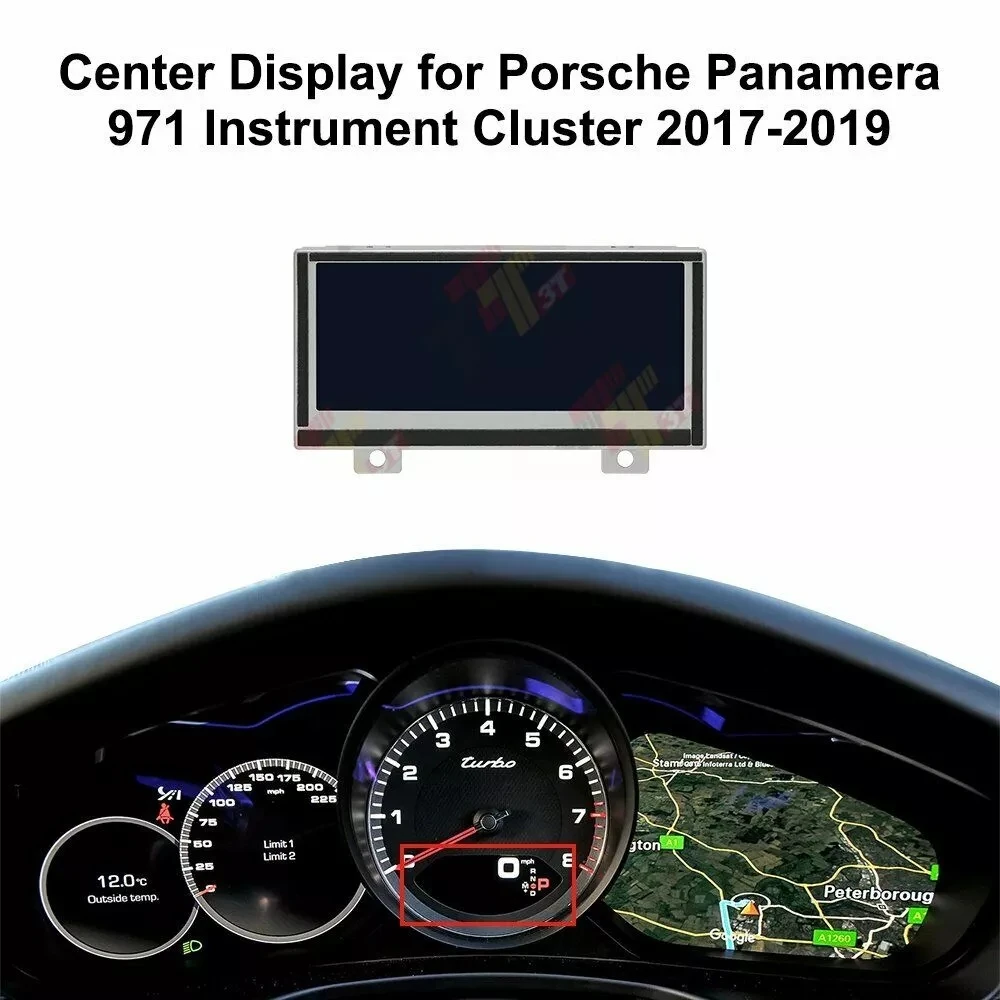 Dashboard LCD Screen Center Display for Porsche Panamera 971 Instrument Cluster 2017-2019