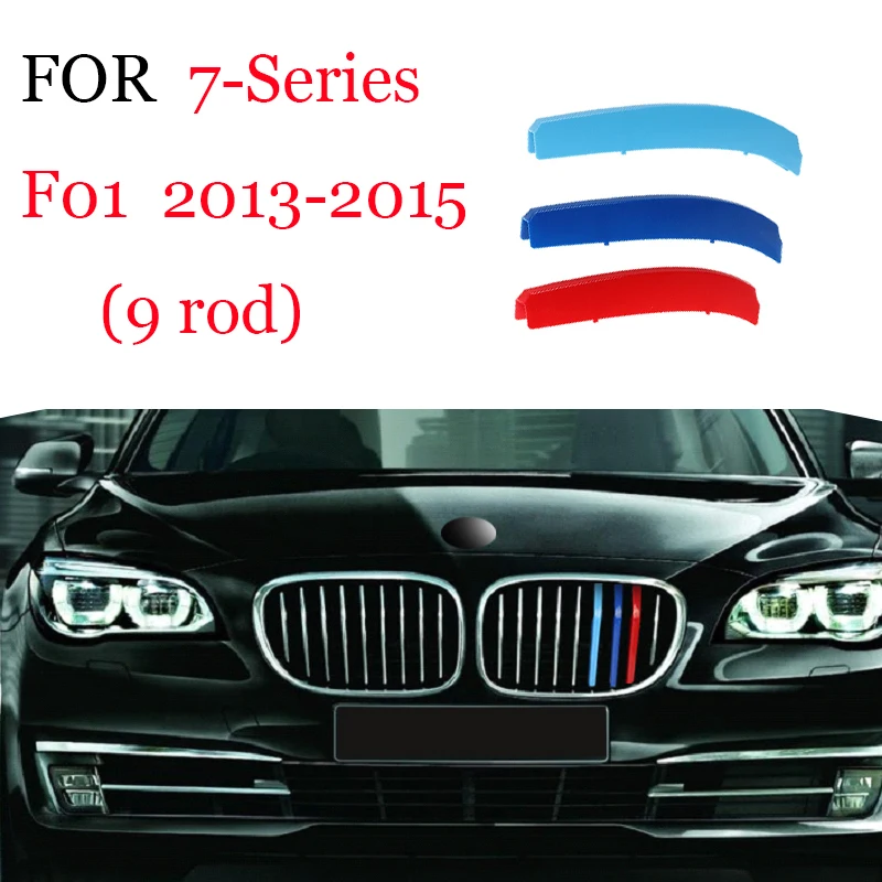 3Pcs Kühlergrill Trim Streifen Für BMW Serie 1 2 3 4 5 6 7 8X1 X2 X3 X4 X5 X6 X7 Z4 E46 E90 F30 E60 E81 F20 F45 F36 F10 F48 F25