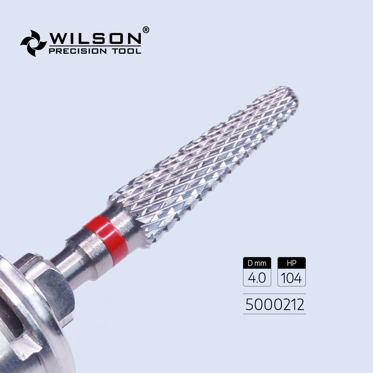 WilsonDental Burs 5000212-ISO 201 140 040 Tungsten Carbide Dental Burs for trimming Metal/Acrylic