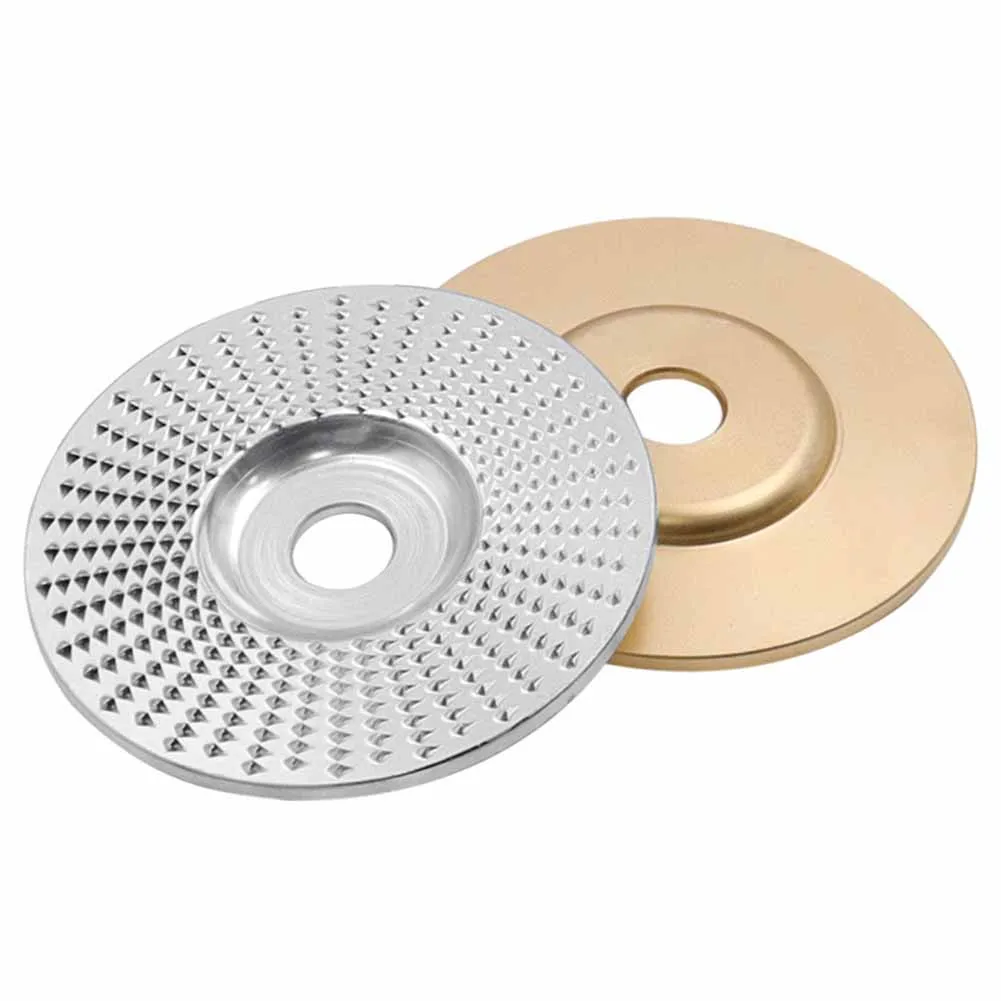 Amoladora angular de disco abrasivo, herramienta rotativa de tallado y lijado de madera redonda de 16mm, orificio de carburo