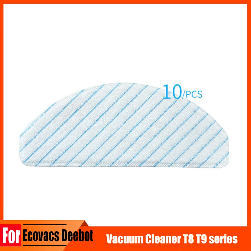 สำหรับ Ecovacs DEEBOT OZMO T8 T8 AIVI T8 Max T9 Power/Max เครื่องดูดฝุ่นหุ่นยนต์ Mop Rag Mop Pad อะไหล่ผ้าไมโครไฟเบอร์ Mop ผ้า