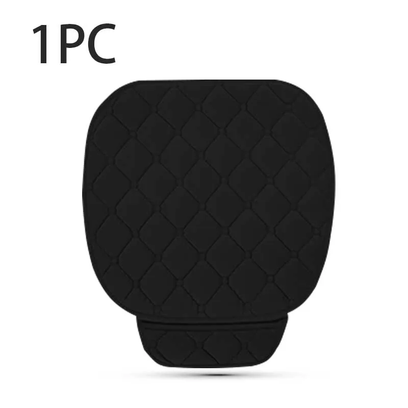 SEAMETAL Pluche Autostoelhoes Antislip Zacht Zitkussen Autostoelbeschermer Pad Universeel voor Sedan Suv Pick-up Truck