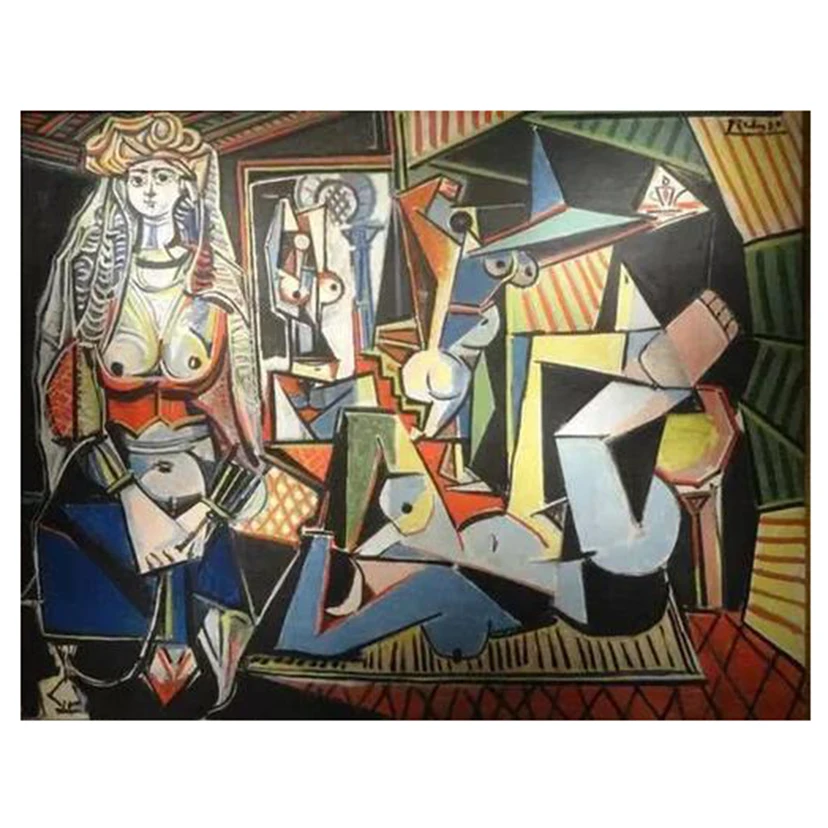 

5D DIY Full Drill Diamond Painting Mosaic Picasso's Famous Paintings Embroidery Cross Stitch Abstract Art Family Decor Gift L02