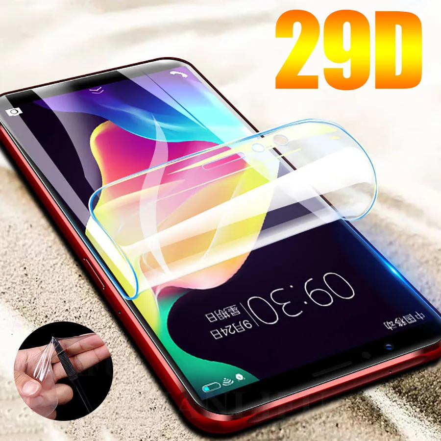 Hydrogel Film for ZTE Blade V2020 20 smart A3 A5 A7 2019 2020 A622 L8 V10 Vita A530 Protective Film Screen Protector Not Glass